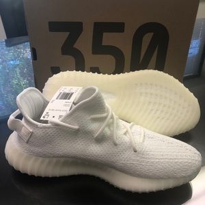 Adidas Yeezy Boost 350 V2 (White, size 10)